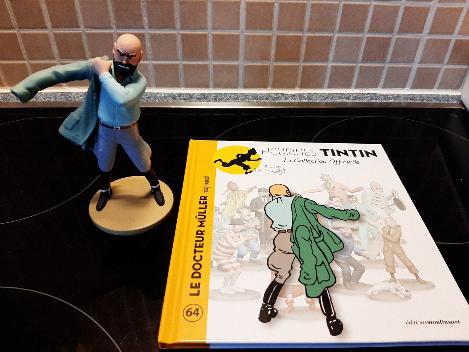 6 figurines Tintin avec livret, Enlèvement ou Envoi, Tintin