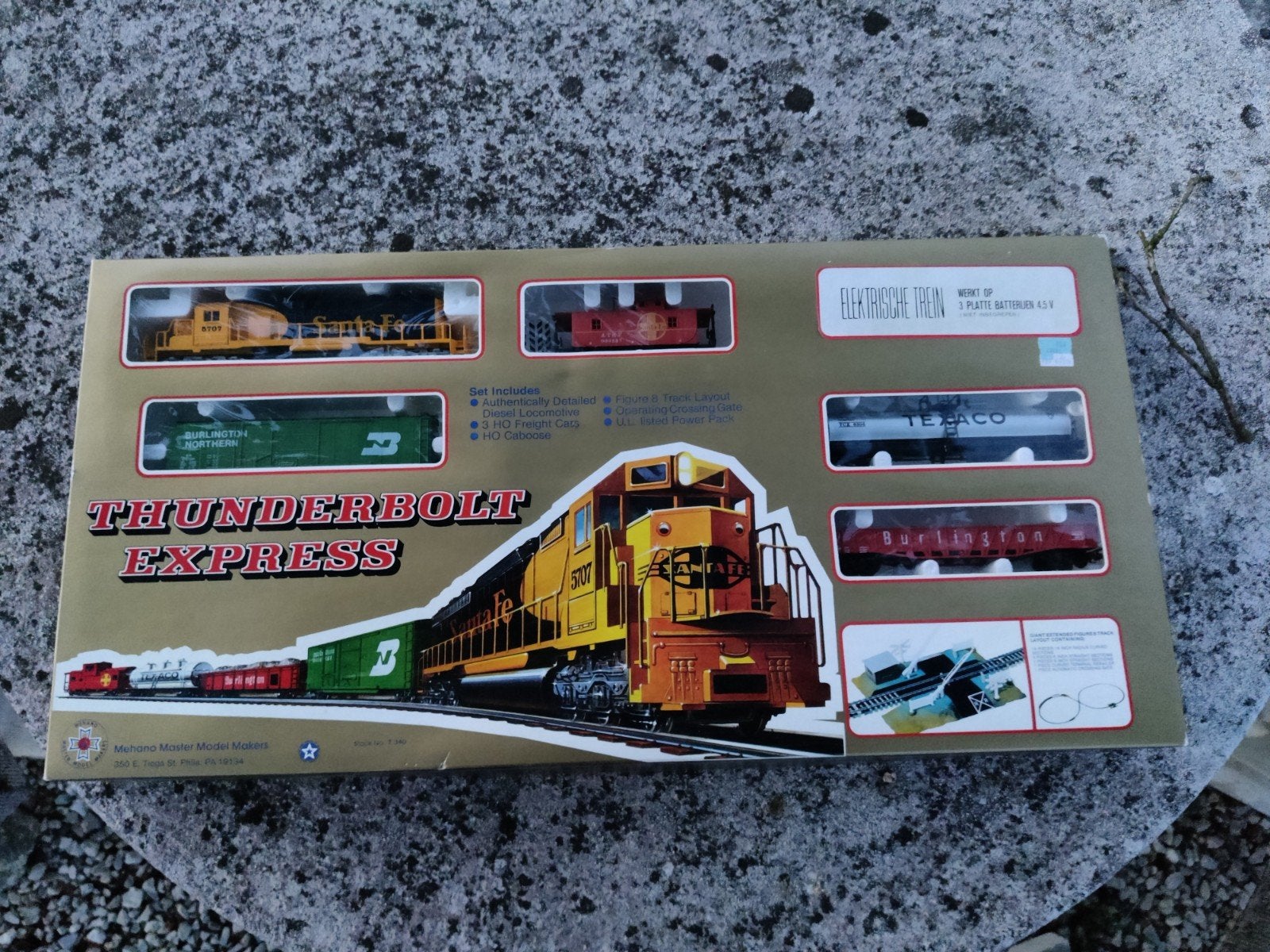 Mehano Thunderbolt Express NIEUW, Hobby en Vrije tijd, Modeltreinen | H0, Ophalen