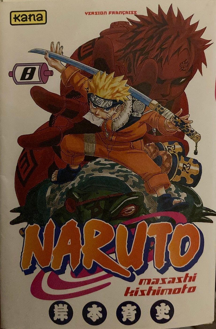 Naruto 8, Livres, Enlèvement ou Envoi, Comme neuf