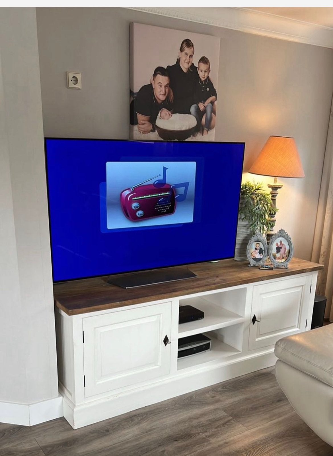 Mooie landelijk tv kast, Huis en Inrichting, Ophalen, Gebruikt