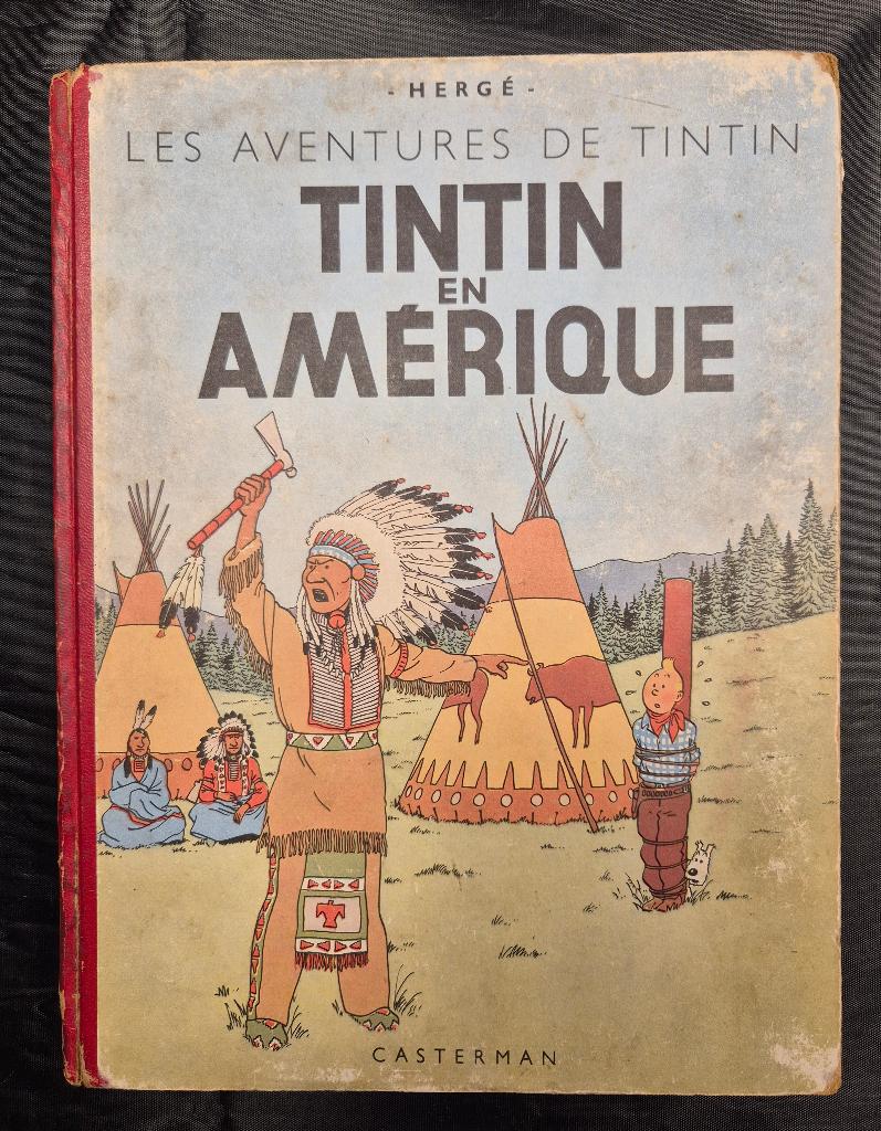Tintin en Amérique, Livres, Une BD, Enlèvement ou Envoi, Utilisé, Herge