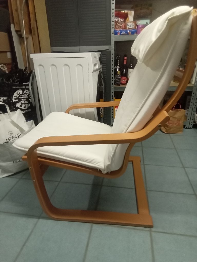 Fauteuil, 75 à 100 cm, Bois, Comme neuf, Contemporain