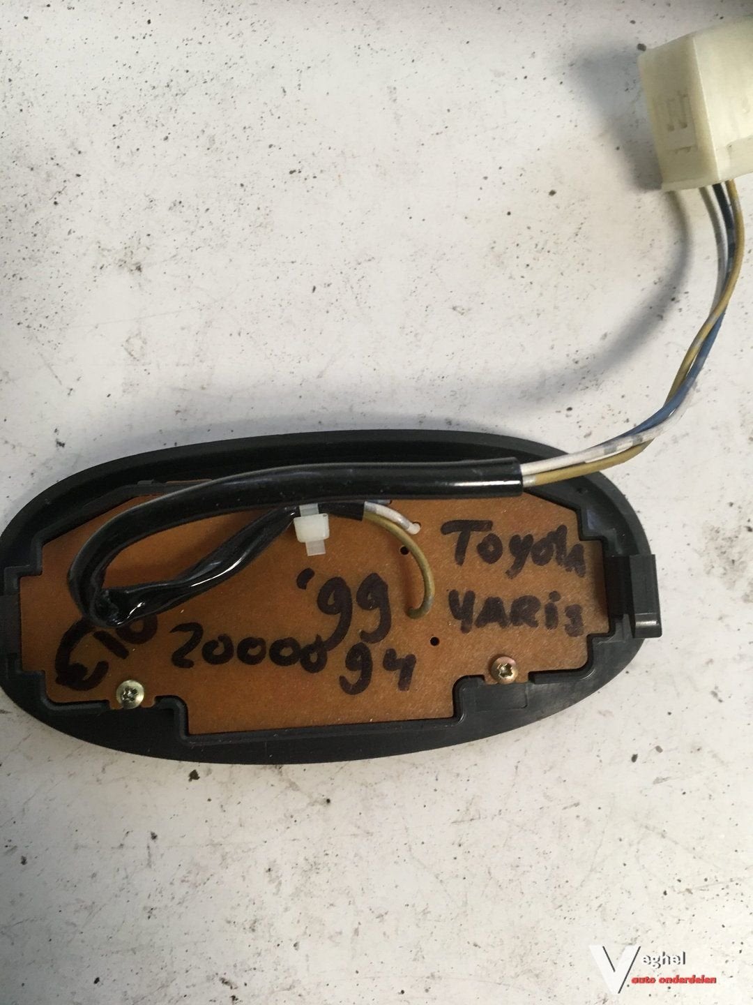 Toyota Yaris 1999 boordbediening tbv km dagteller, Gebruikt, -, -, Ophalen of Verzenden