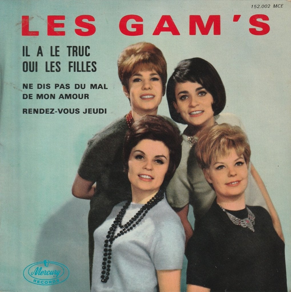 Les Gam's - Il a le truc + 3 autres, Utilisé, Pop, 7 pouces, 1960 - 1969