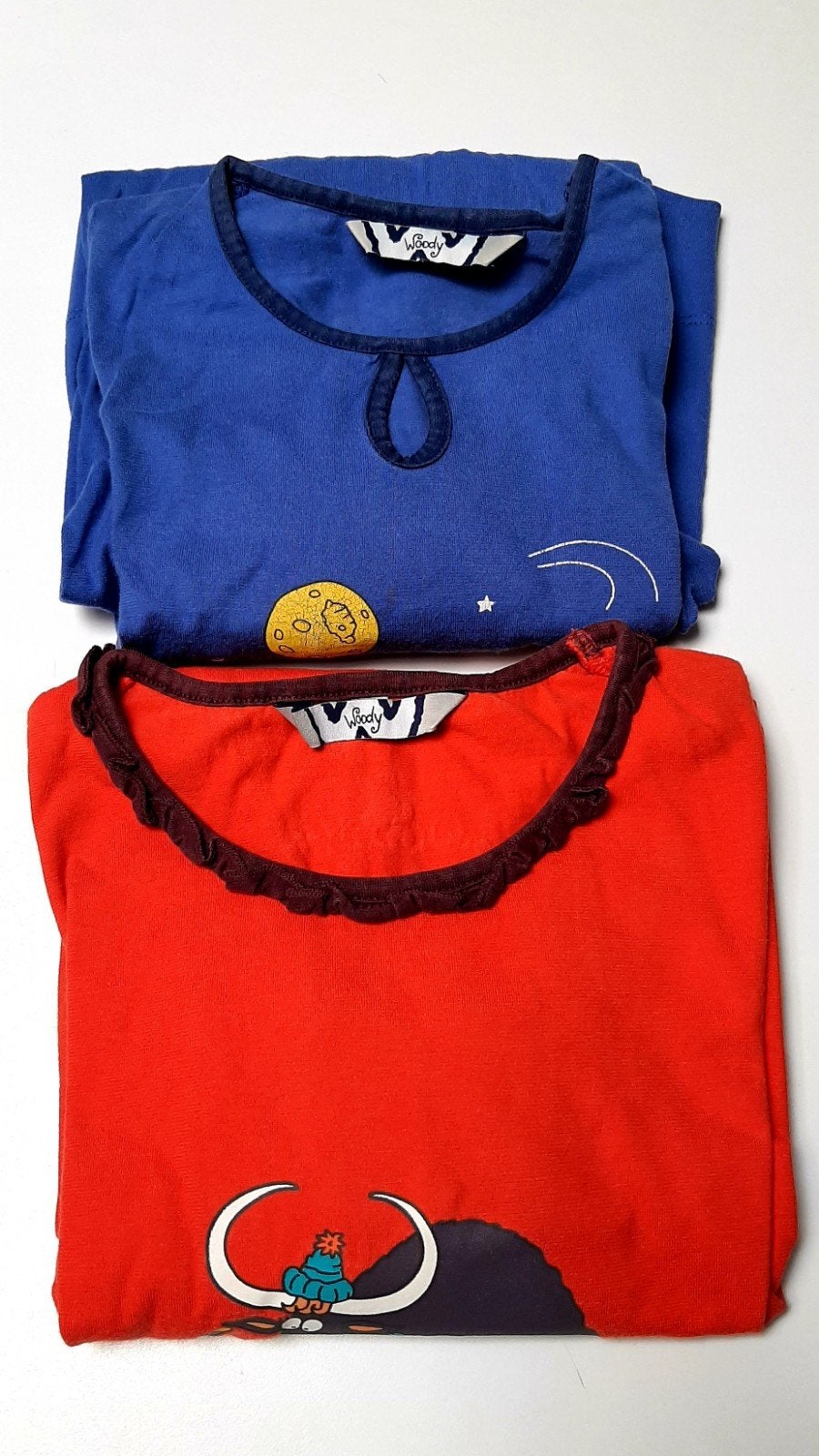 Woody/ 2 nachtkleedjes/Maat XS, Vêtements | Femmes, Woody, Enlèvement ou Envoi, Porté, Taille 34 (XS) ou plus petite