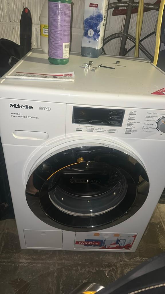 Lave-linge séchant Miele, Enlèvement