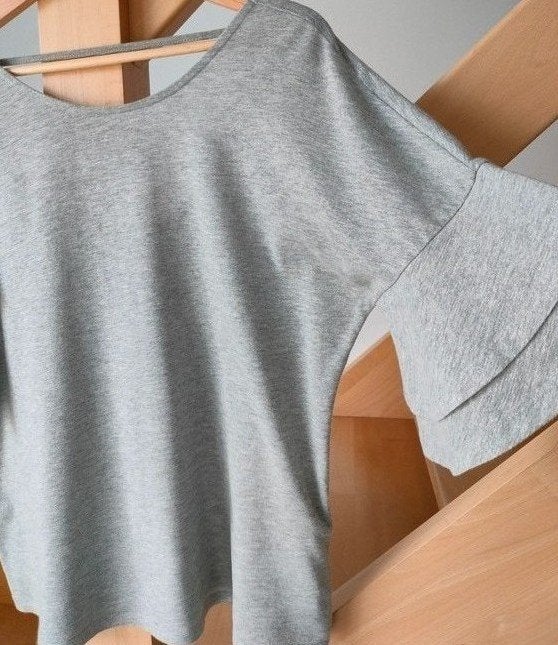 Prachtige glitter T-shirt met open rug. Zeer speciale mouwen, Maat 38/40 (M), Only, Ophalen of Verzenden, Zo goed als nieuw