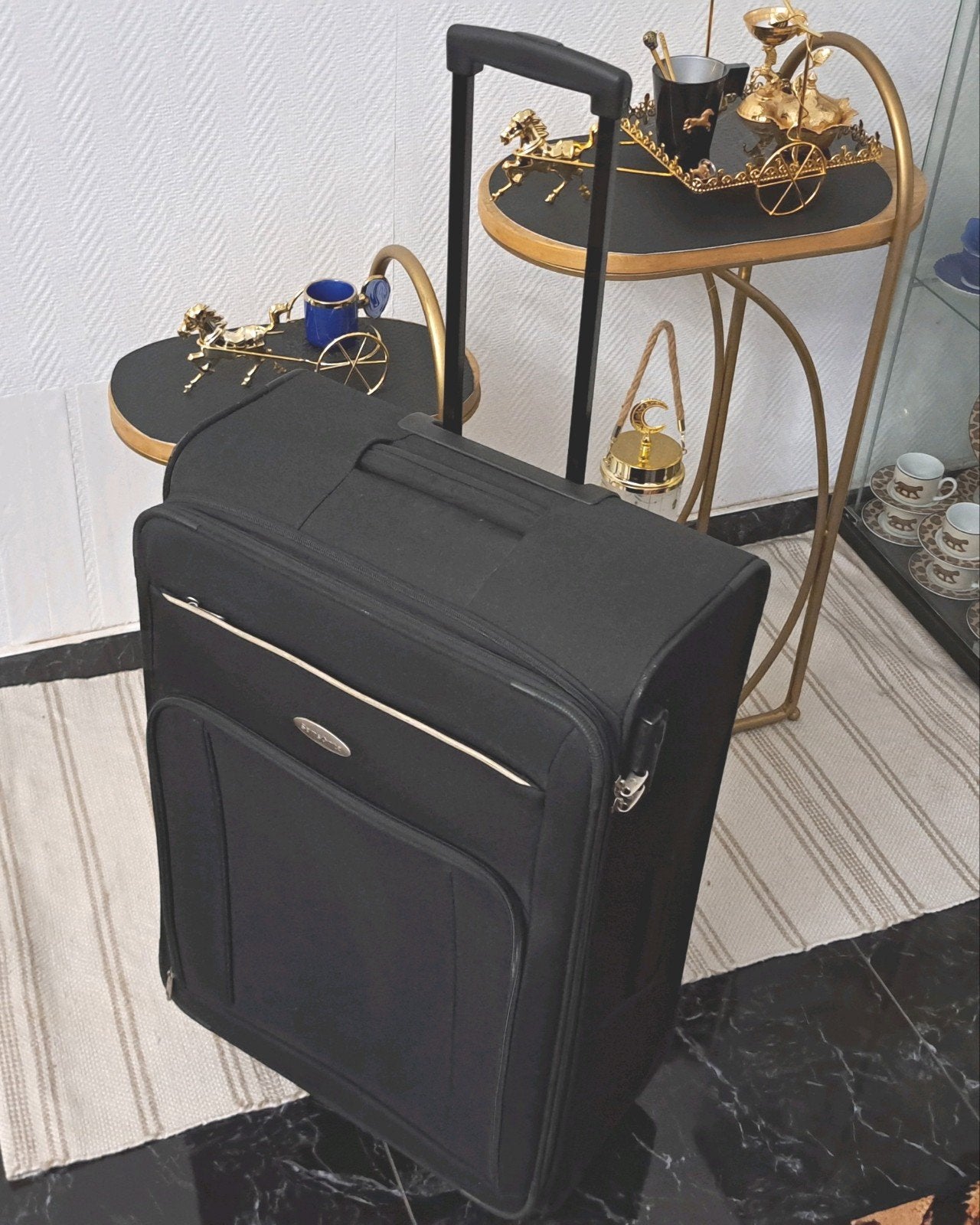 Samsonite trolleykoffer met 4 wielen, afmetingen 62/40 cm, Ophalen, Gebruikt, Wieltjes