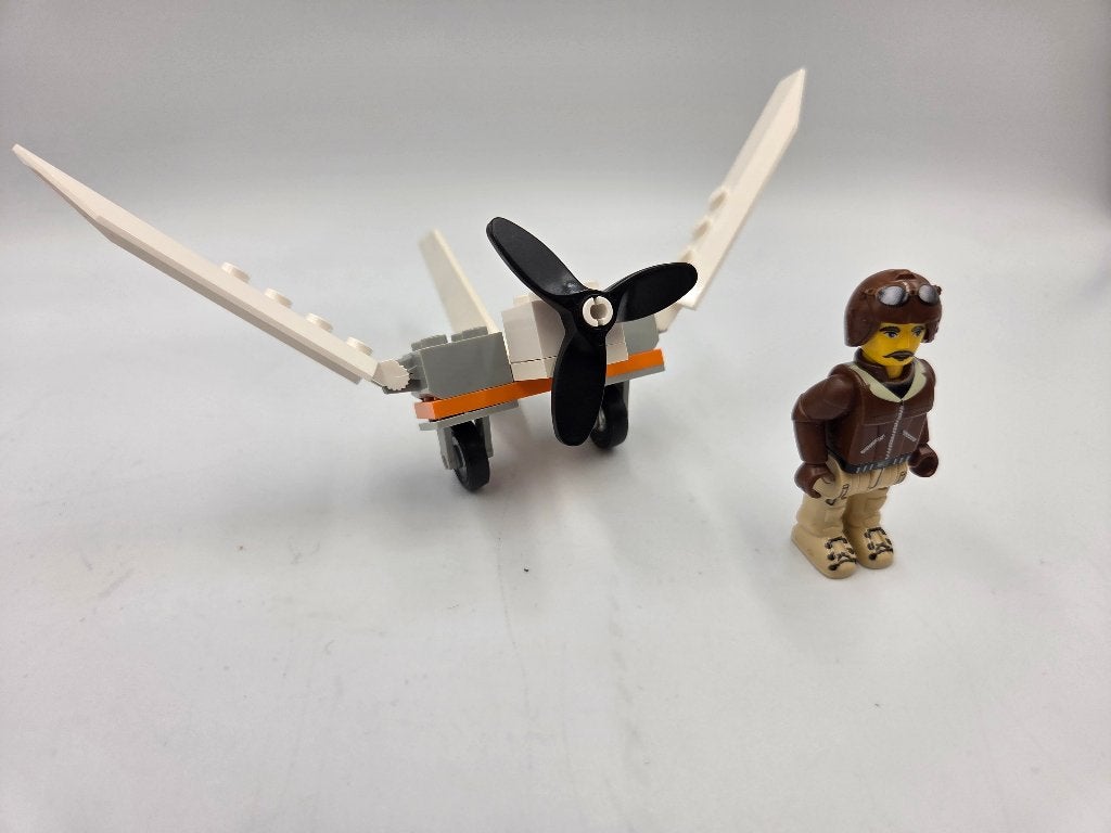 Lego Jack Stone 4614 Ultralight Flyer, Lego, Ophalen of Verzenden, Zo goed als nieuw, Compleet