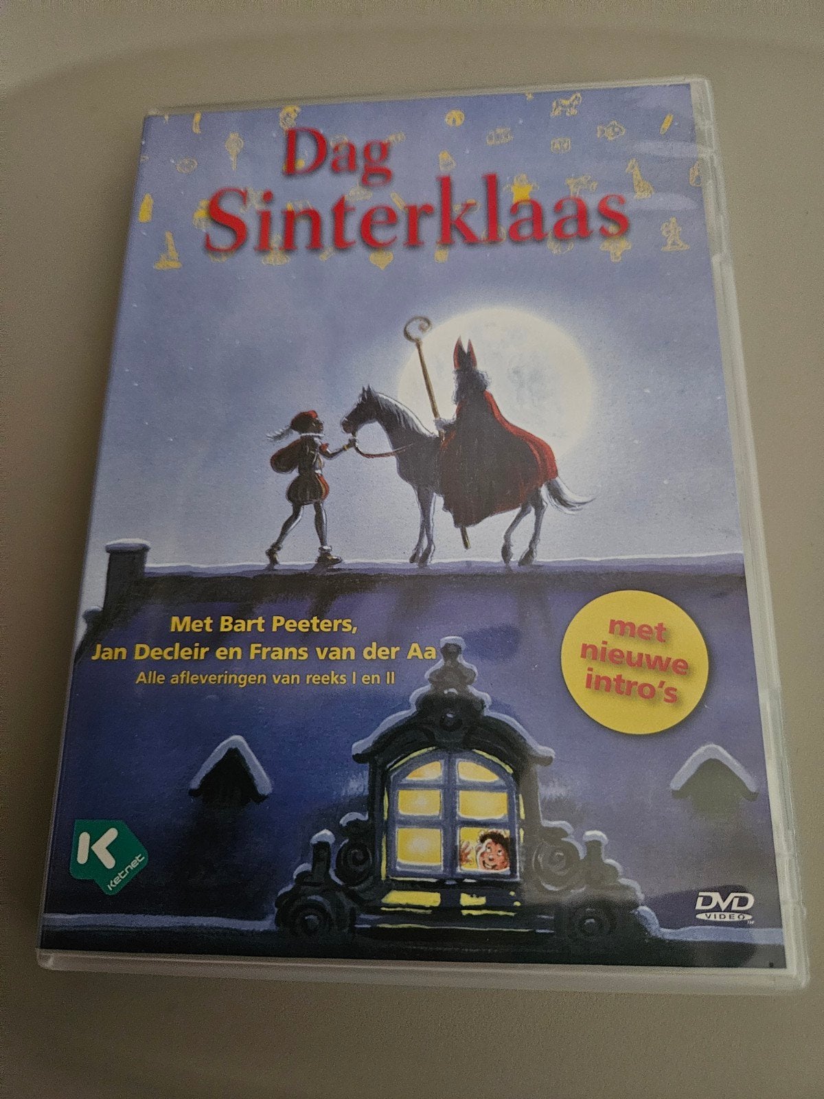 Dvd Dag sinterklaas met Bart Peeters, CD & DVD, DVD | Autres DVD, Enlèvement ou Envoi