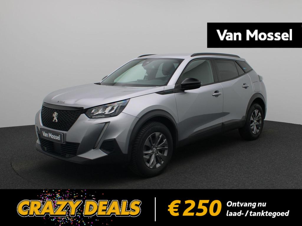 Peugeot 2008 1.2t Active Pack + GPS, 1263 kg, Stof, Gebruikt, Zwart