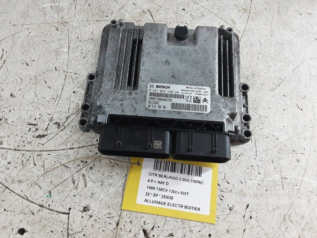 MODULE D ALLUMAGE Citroën Berlingo Multispace (9851039580), Citroën, Kontakt-citroen@citroen.com, Utilisé, Citroën Deutschland GmbH