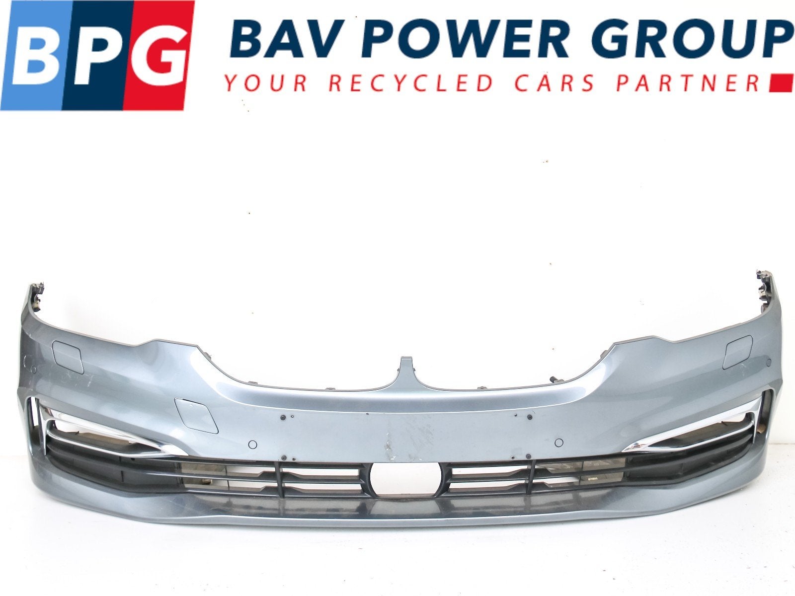 BUMPER VOOR LUXURY 6 PDC BMW 5 serie (G30) (01-2016/06-2023), Gebruikt, Voor, Bumper, BMW