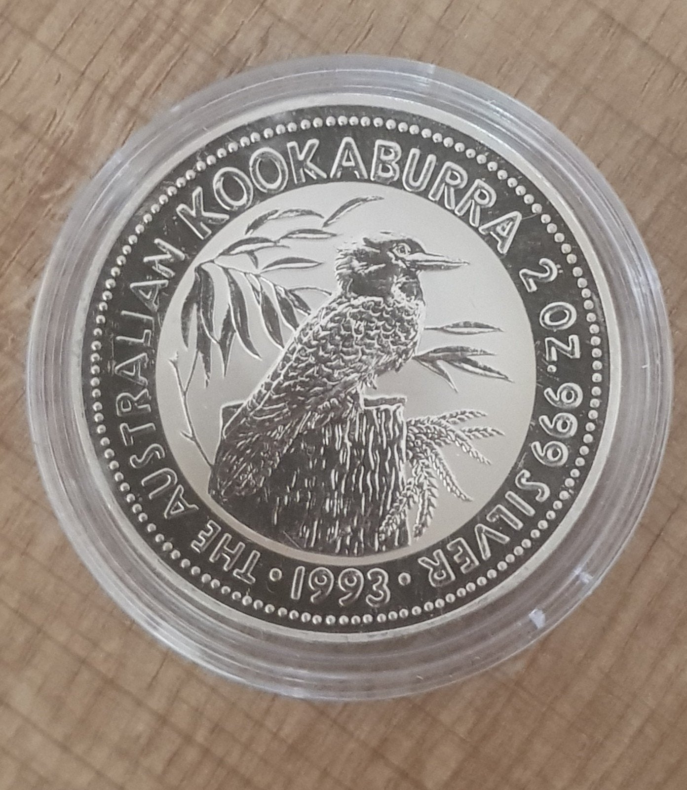kookaburra 1993, argent 2 oz, Timbres & Monnaies, Enlèvement ou Envoi, Argent