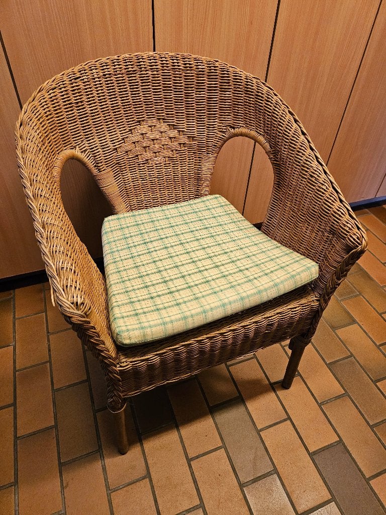 Fauteuil Ikea Agen, Enlèvement, Comme neuf, Une personne, Osier ou Rotin