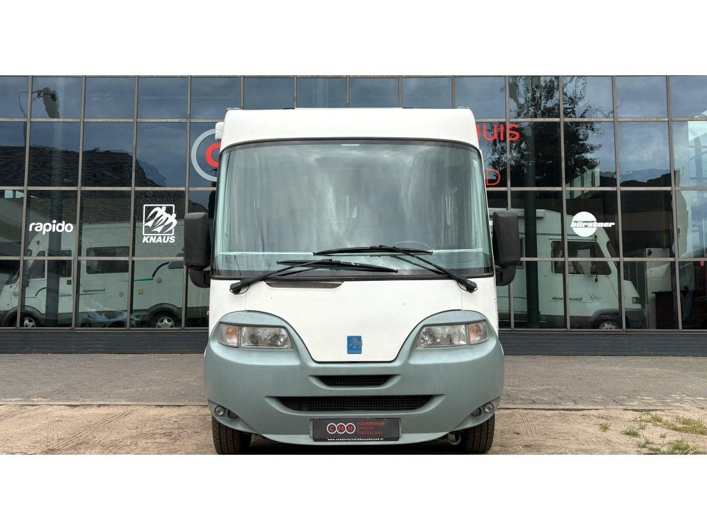 Knaus Sun Liner 708 GH Airco,Vastbed,Hefbed, Caravans en Kamperen, Integraal, Ringverwarming, 6 tot 7 meter, Bedrijf