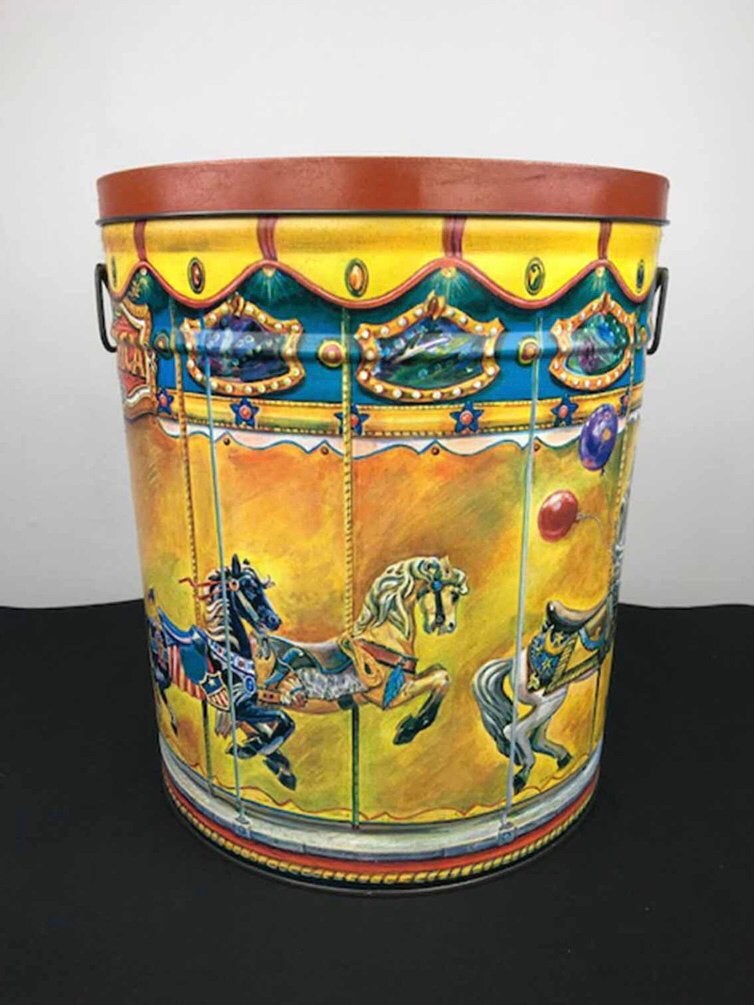 Boîte avec des tigres Dentzel et des champs de foire, 1980, Enlèvement ou Envoi, Utilisé, Autre, Autres marques