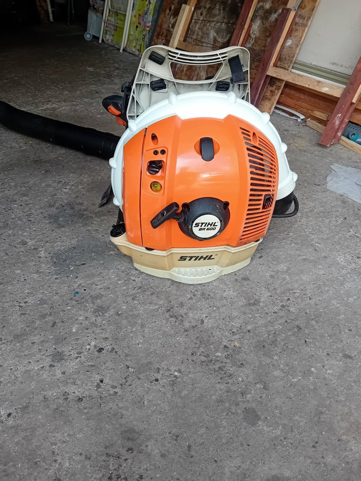 Souffleur stihl 600 br, Tuin en Terras, Ophalen, Zo goed als nieuw
