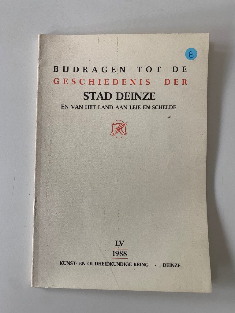 Bijdragen tot de geschiedenis der Stad Deinze, Boeken, Geschiedenis | Stad en Regio, Ophalen of Verzenden, Gelezen