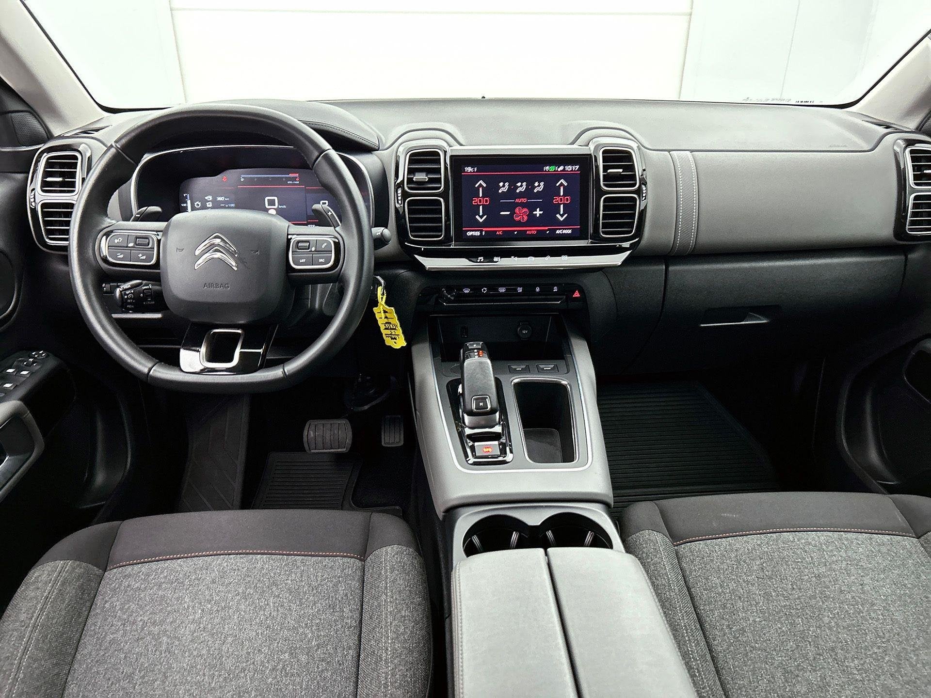 Citroën C5 Aircross 1.2 PureTech 130 S&S EAT8 Live | Achter, Auto's, Stof, Gebruikt, 5 zetels, 5 deurs