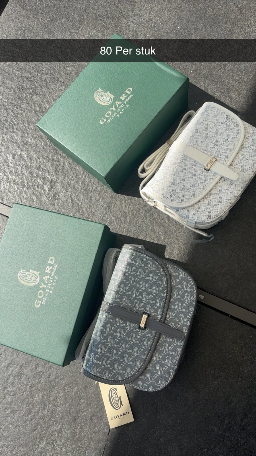Goyars tas nieuw, Ophalen, Zo goed als nieuw