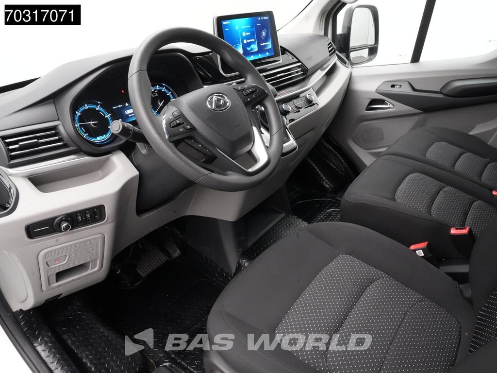 Maxus eDeliver 9 Elektrisch WLTP 256km Stad 52kWh L3H2 204pk, Auto's, Bestelwagens en Lichte vracht, Automaat, Stof, Maxus, Wit
