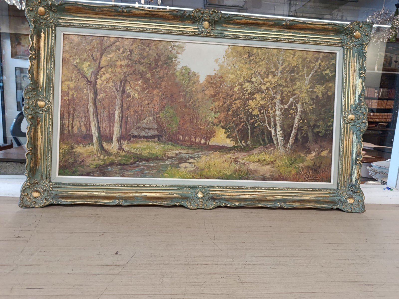 tableau ancien, Enlèvement, Nature morte