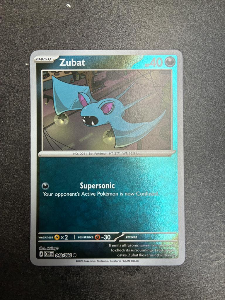 Zubat (049/086), Ophalen, Nieuw