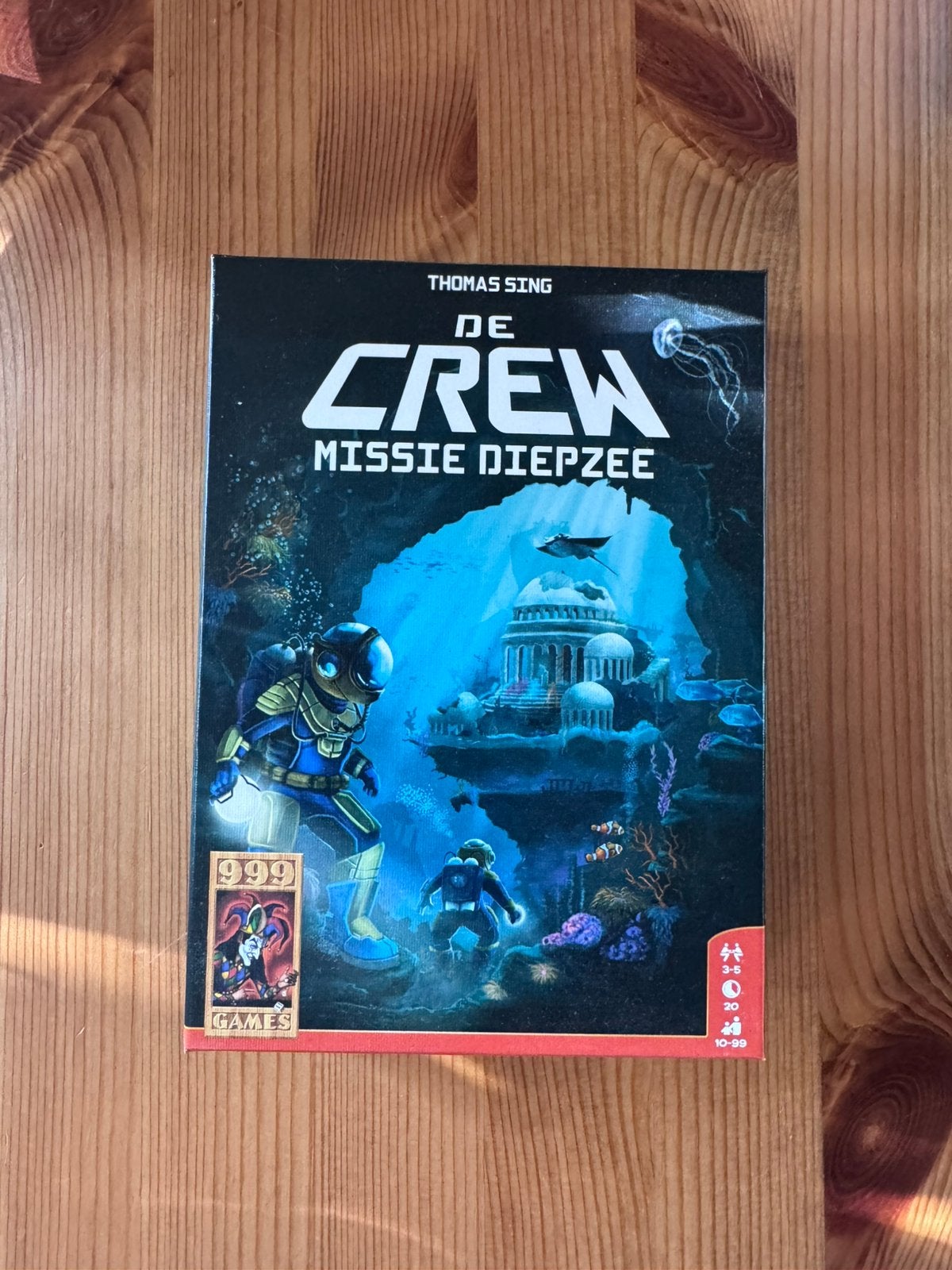 De Crew, Hobby en Vrije tijd, Gezelschapsspellen | Kaartspellen, Vijf spelers of meer, Ophalen of Verzenden, Zo goed als nieuw