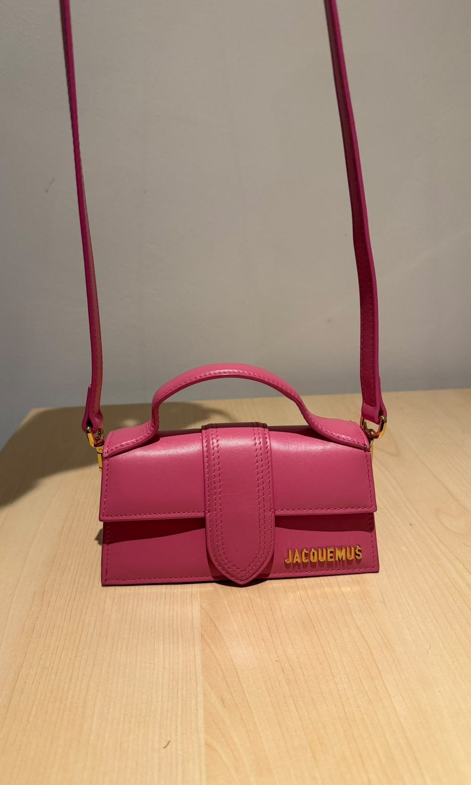 JACQUEMUS Le Bambino Rose –  Authentique avec facture, Enlèvement, Comme neuf, Rose, Sac à main