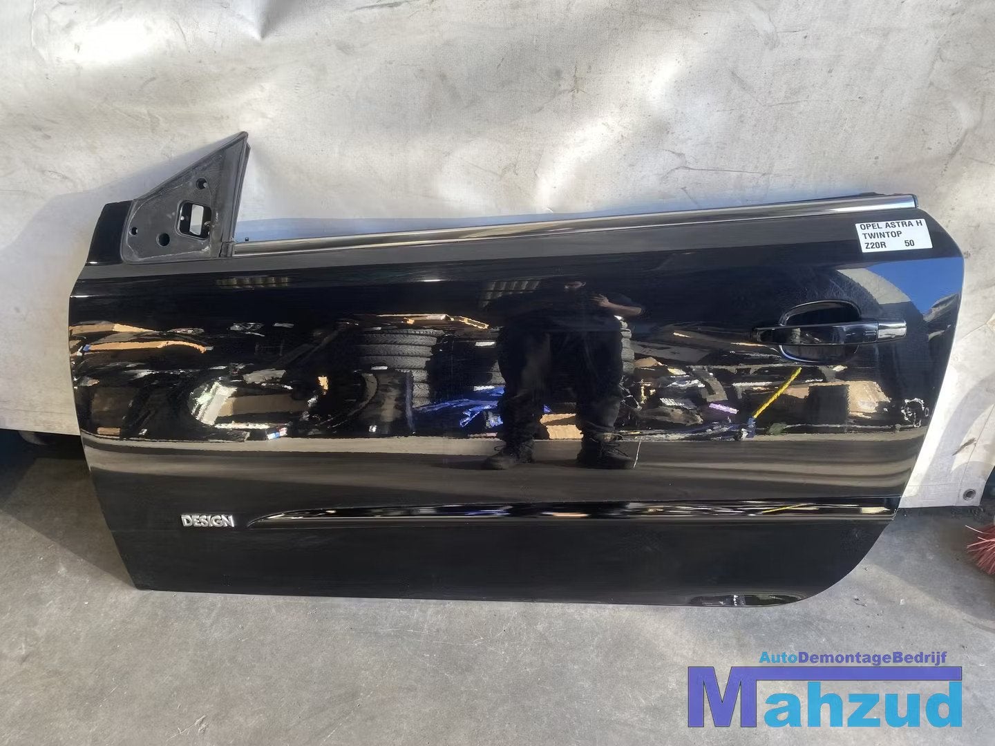 OPEL ASTRA H Twintop Zwart Z20R Links deur portier 2005-2010, Auto-onderdelen, Gebruikt, Deur, Opel Automobile GmbH, Kontakt@opel-infoservice.de