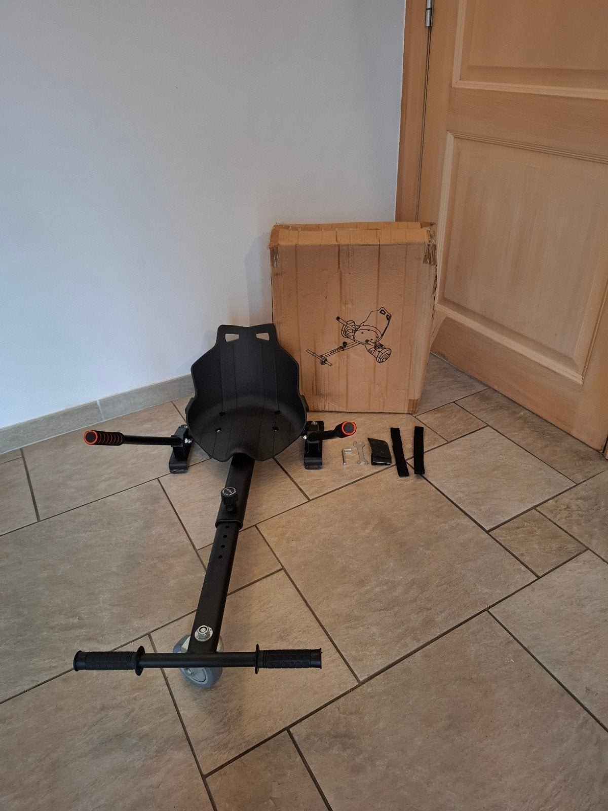 Hoverboard kart voor 6.5, 8.5 en 10 inch Hoverboards, Ophalen, Nieuw