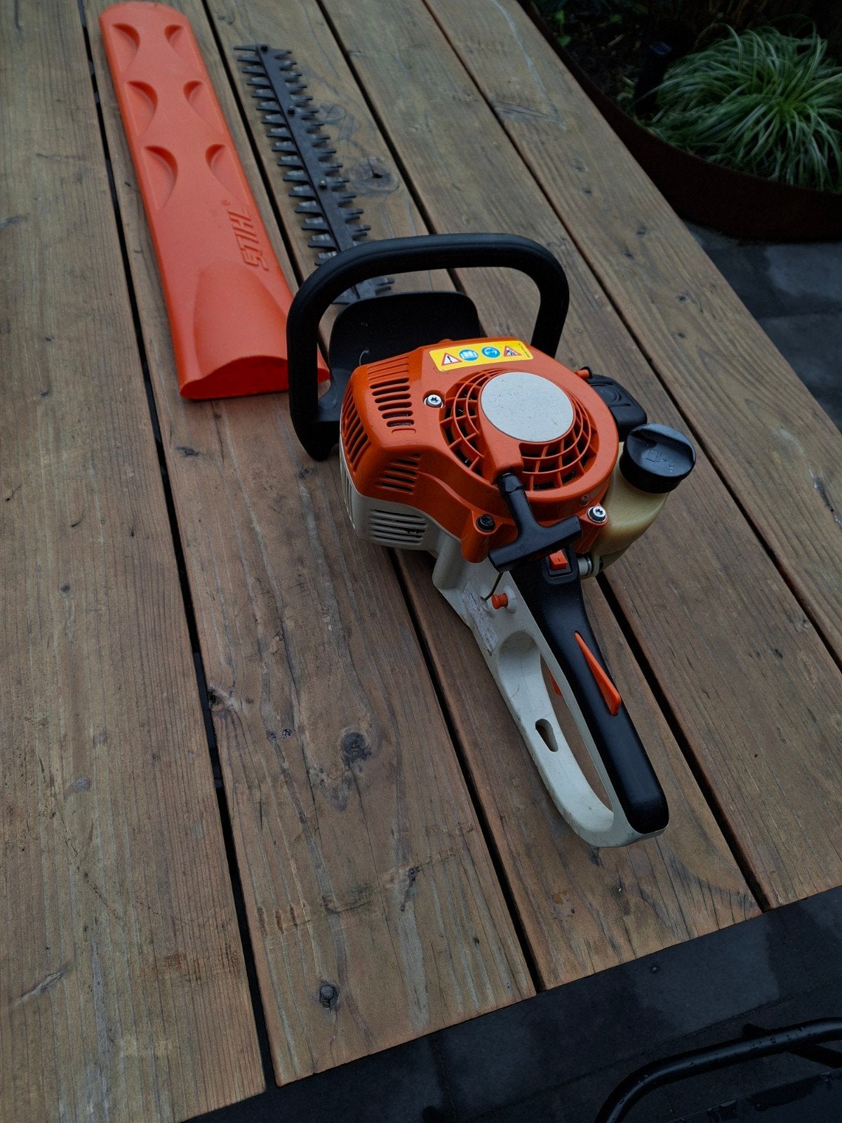 Stihl HS 45 met lange messen van 65 cm, Jardin & Terrasse, Enlèvement