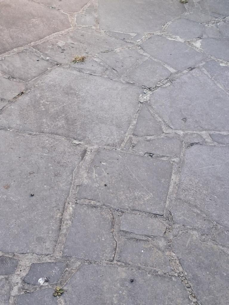 Flagstones blauwe steen, Ophalen