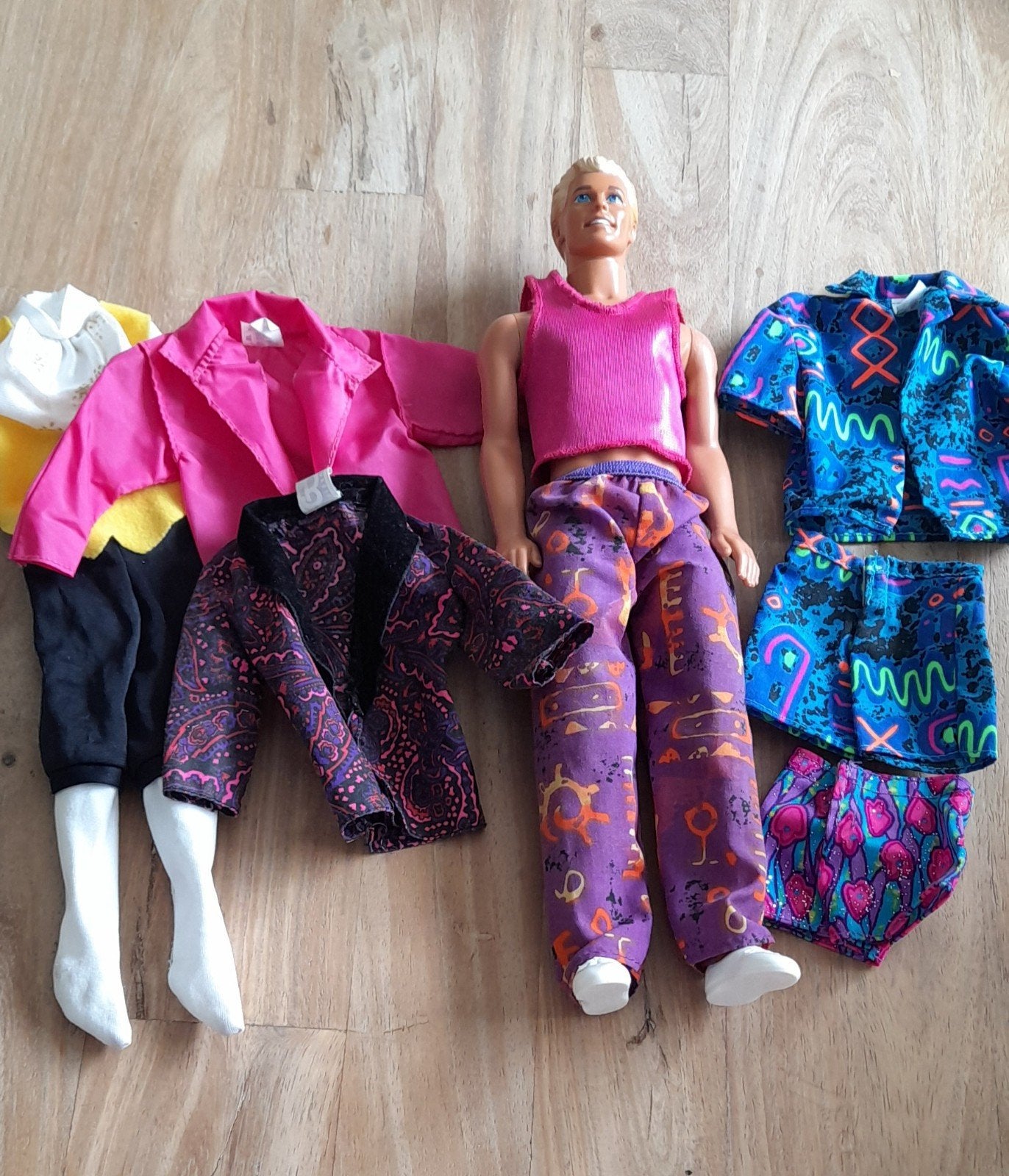 Vintage Ken mattel + kleding+schoenen, Verzamelen, Ophalen