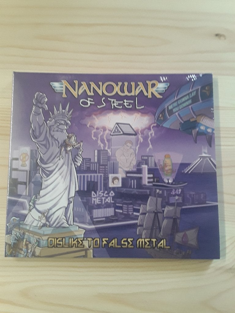 Nanowar of Steel 'Dislike to false metal' digi, Cd's en Dvd's, Cd's | Hardrock en Metal, Ophalen of Verzenden, Metal