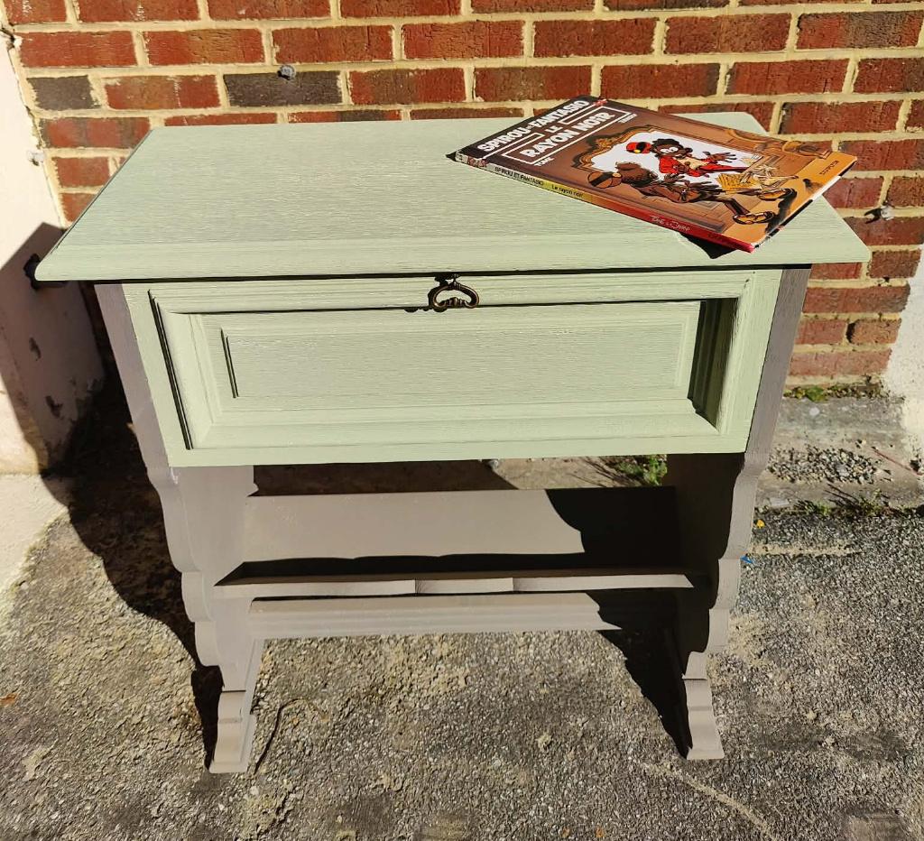 table de véranda, console d'entrée, table de chevet, 55 à 75 cm, Comme neuf, Enlèvement, Rectangulaire