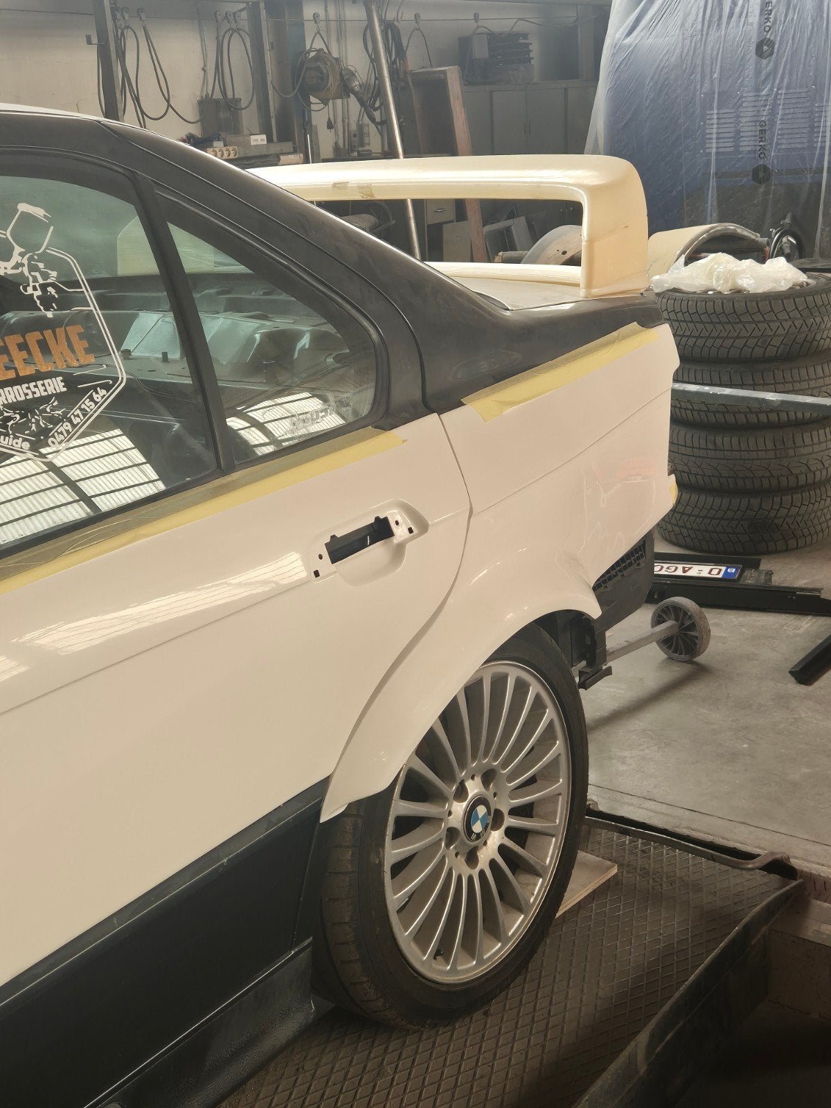Bmw.e36 bodykit, Enlèvement, Arrière, BMW
