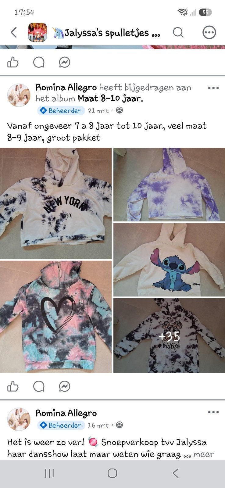 Herfst/winterkleding meisje 8-10 jaar vraag maar naar foto's, Ophalen