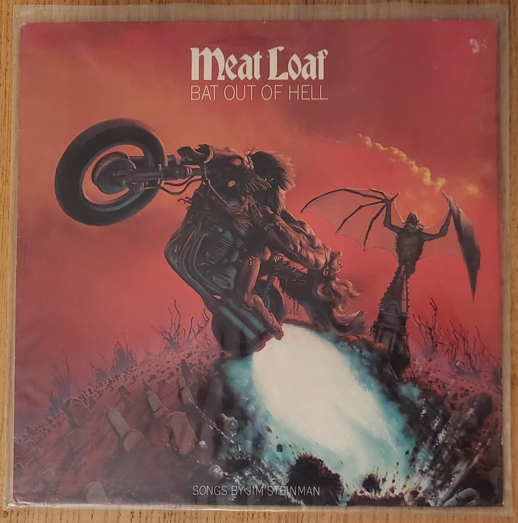 LP Meat Loaf Bat out of Hell, Ophalen, Gebruikt
