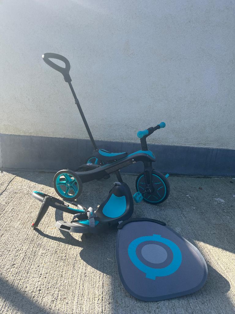 Tricycle évolutif Globber Explorer Trike, Vélos & Vélomoteurs, Vélos | Tricycles pour enfants, Utilisé, Tige de poussée, Enlèvement
