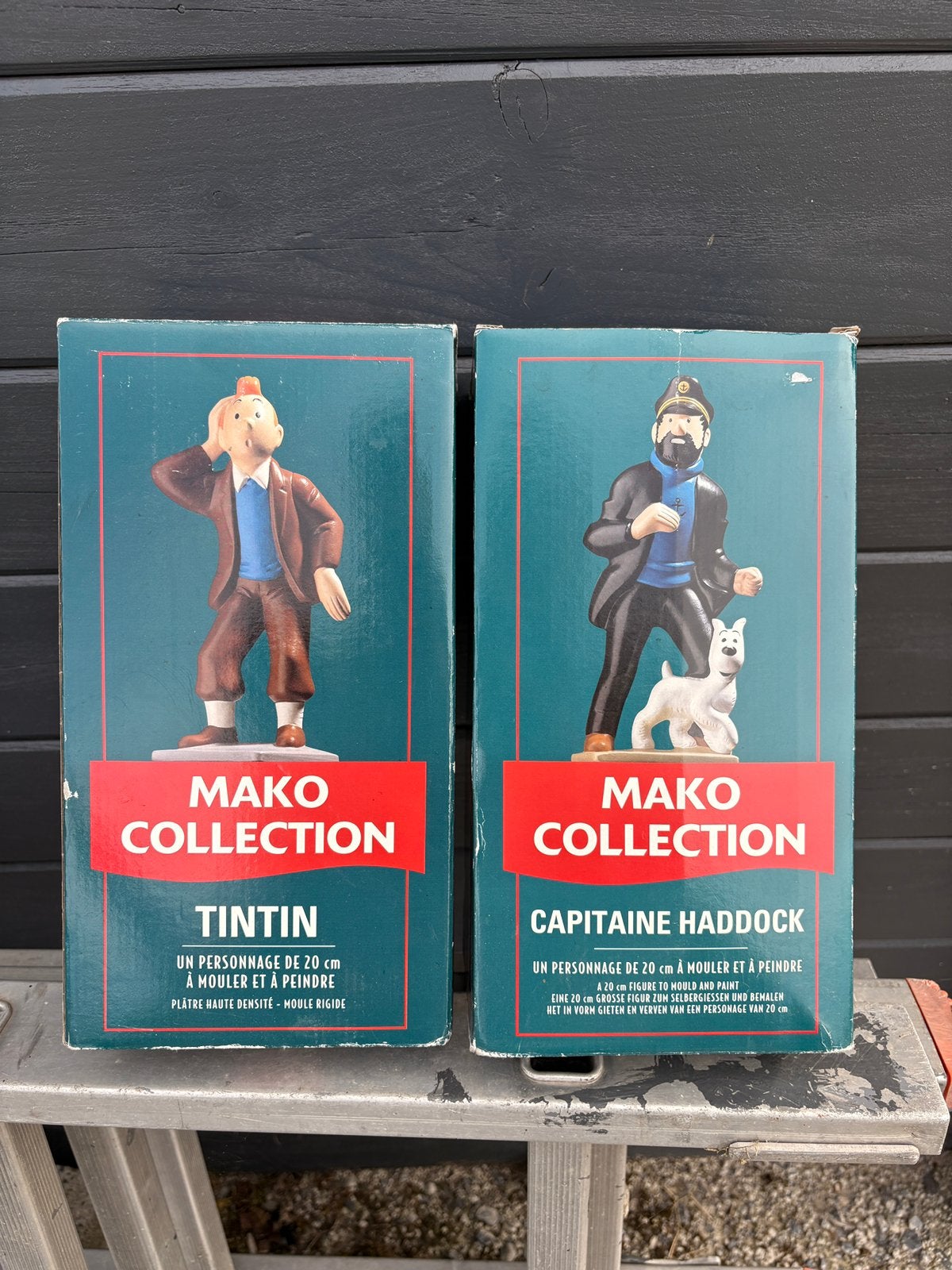 Mako Collection - Tintin et Capitaine Haddock, Collections, Enlèvement, Comme neuf