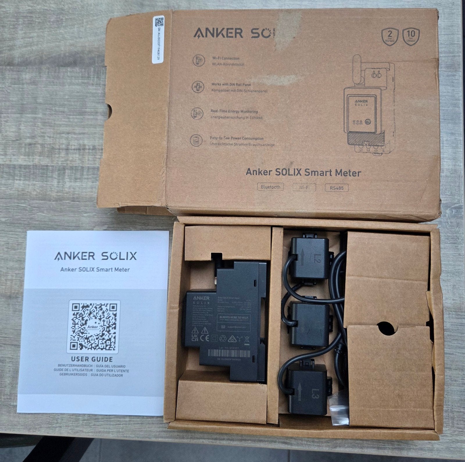 Anker Solix driefasige slimme meter, Ophalen of Verzenden