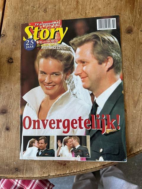 Filip Mathilde stury 1989 onvergetekijk, Verzamelen, Story, Nieuw, Info@tory.ùf, Ophalen of Verzenden