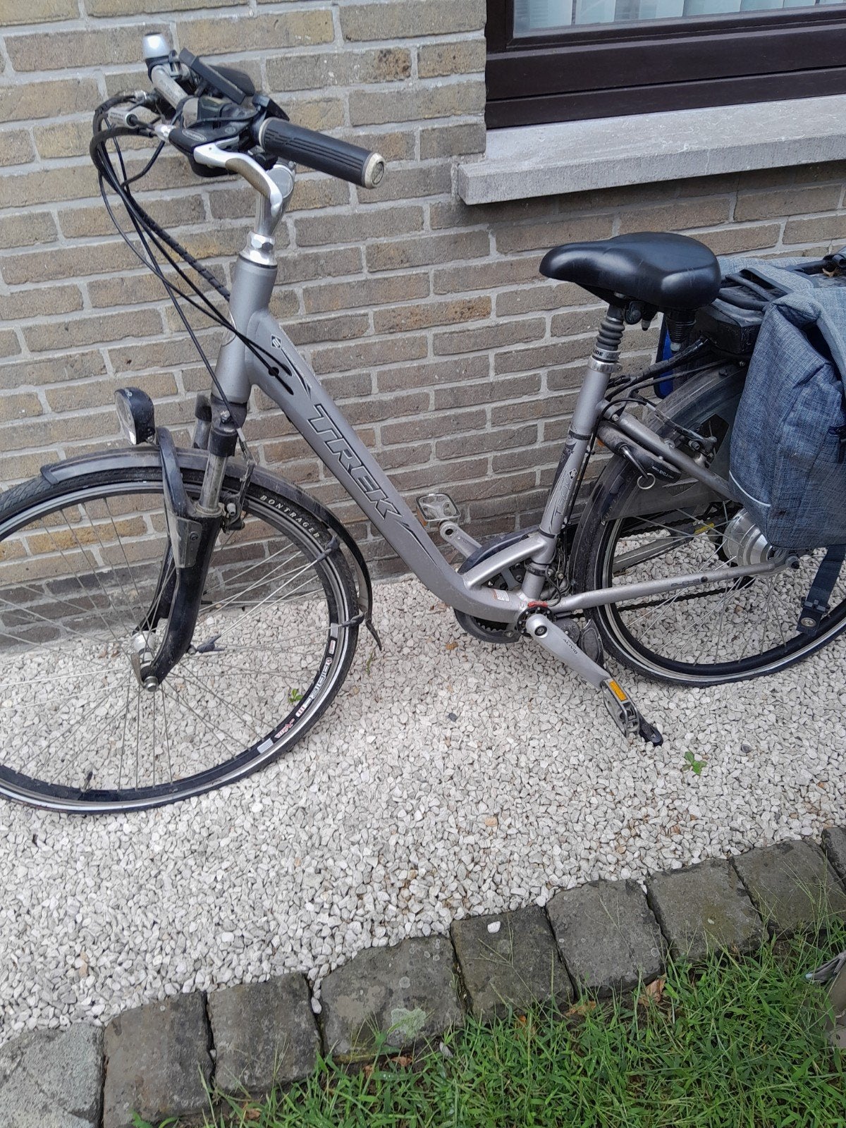 elektrische fiets met werk, Ophalen