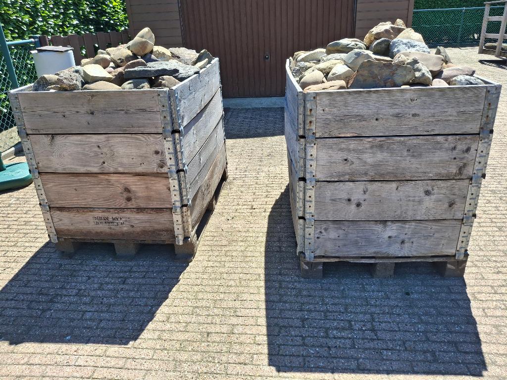 Maaskeien, Tuin en Terras, Grind, Keien en Split, Ophalen, Overige materialen, Gebruikt, Kei