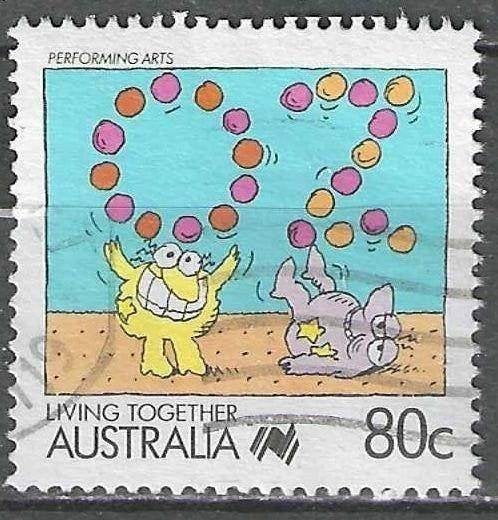 Australie 1988 - Yvert 1061 - Leven in Australie (ST), Verzenden, Gestempeld