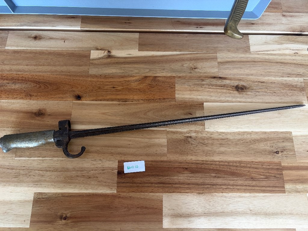 Épée-baïonnette française modèle 1886 Rosalie fusil Lebel, Collections, Enlèvement, Autres, Épée ou sabre