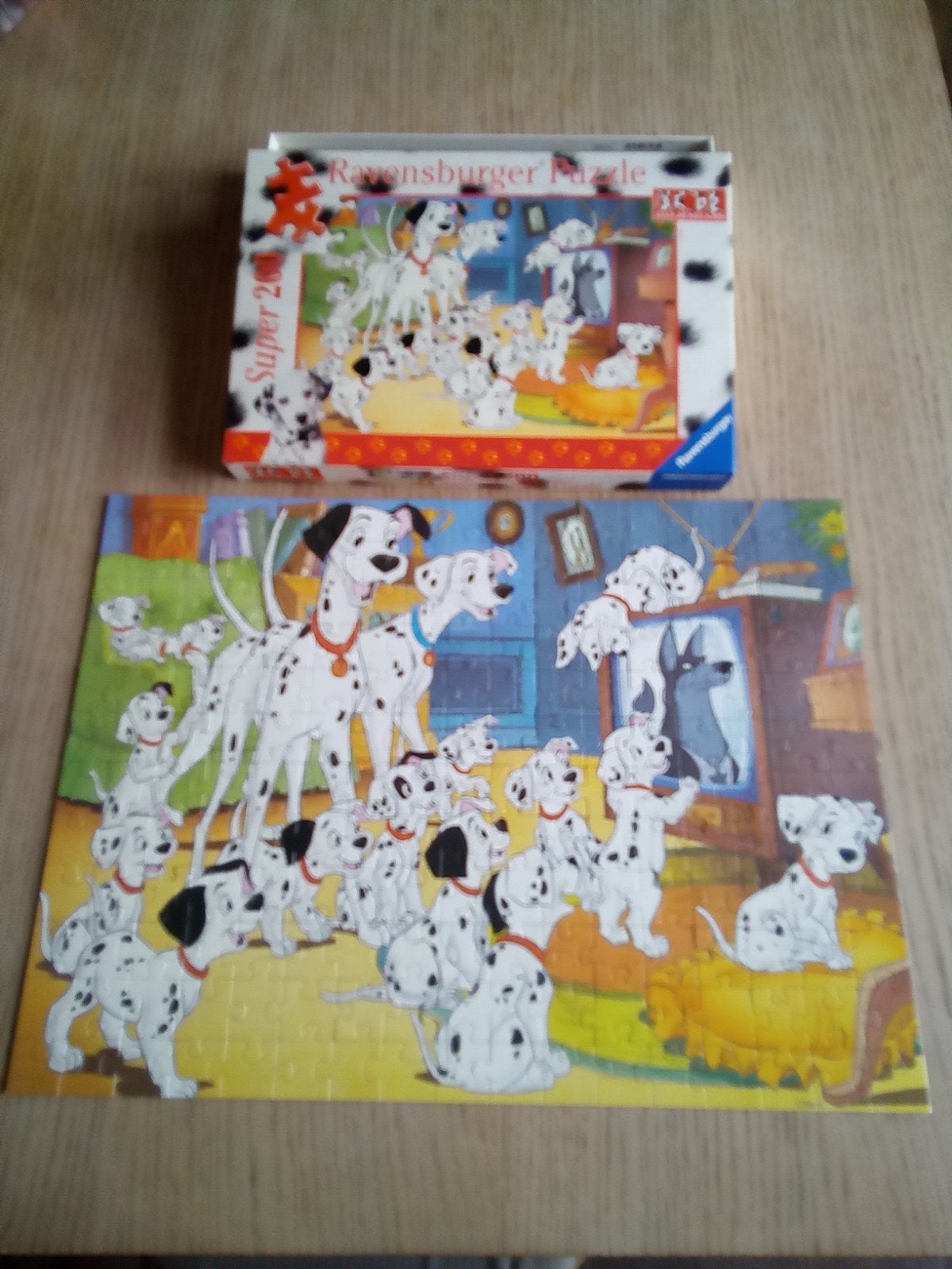 leuke Disney puzzel 101 dalmatiers, Enlèvement