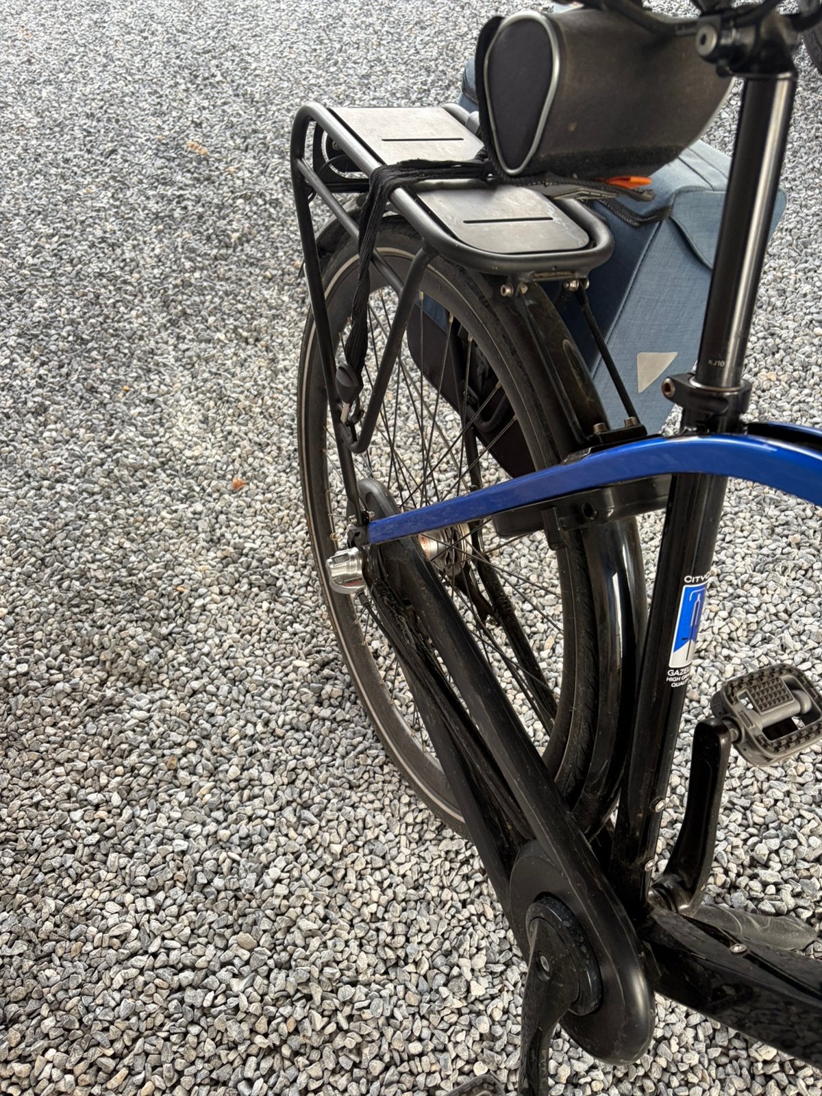 Herenfiets, Fietsen en Brommers, Fietsen | Heren | Herenfietsen, Ophalen, Gebruikt, 57 tot 61 cm, Gazelle